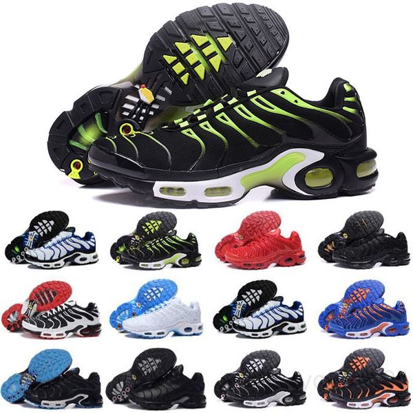 

2020 tn plus casual shoes mens white volt black hyper psychic blue oreo purple womens breathable fashion sports sneakers trainers jh9k