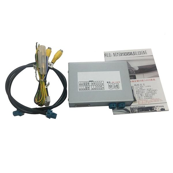 

car reverse camera interface for x1/x5/x6/3/5/6/7 series cic system rear view 360 camera