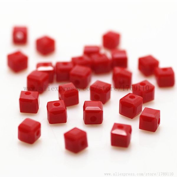 

isywaka 100pcs cube 4mm shining purple color square austria crystal beads glass beads loose spacer bead for diy jewelry making wmtxdn
