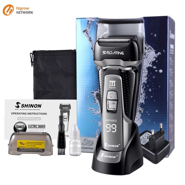 

new arrival 2021 good quality new electric shaver men's body water washed back three-knife head scraped hu knife factory direct