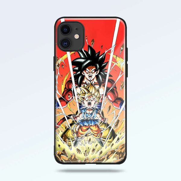 

ssj4 goku dbs gt anime для iphone se 6s 7 8 плюс x xr xs 11 pro max мягкий силиконовый закаленный стекло чехол для телефона