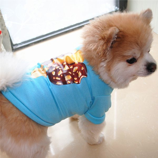 XS-XL Günstige Hundekleidung Niedliche Hundeweste Hemd Haustierkleidung Hundekostüm Welpe Multisize Haustierkleidung für kleine Hunde Outfits Dekor Y200922