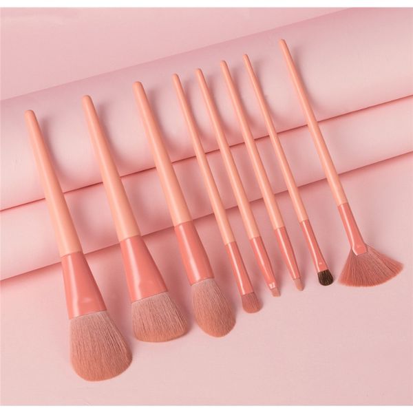

fld 8pcs makeup brushes set professional premium synthetic foundation eye shadow eyebrow blending concealer cosmetic brush tool f wmtnyb