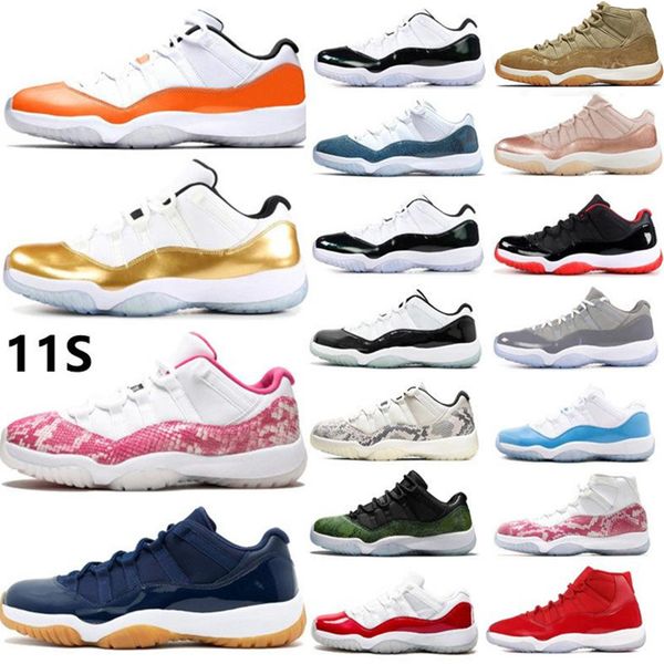 

golf shoe 11 11s men women basketball shoes bred low cut concord cap and gown legend blue mens trainer sports sneakers