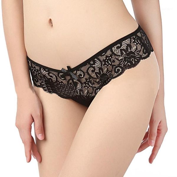 

lingerie women cotton g-string thong panties string underwear women briefs pants intimate ladies low-rise 3pcs underpants#w1, Black;pink