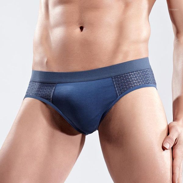 

wholesale-danjiu brand male underwear men briefs soft underpants breathable men cueca calzoncillos hombre slips ropa mens cuecas1, Black;white