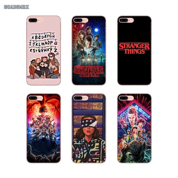 

stranger things season 3 for huawei p smart p8 p9 p10 lite y7 y9 prime y6 pro 2019 transparent soft shell covers