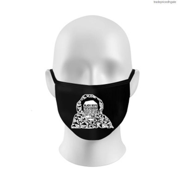 

factory8605k&95% 6 breathing filter layer protective valve reusable mask designer letter masks mascherine fashion black face shi #5