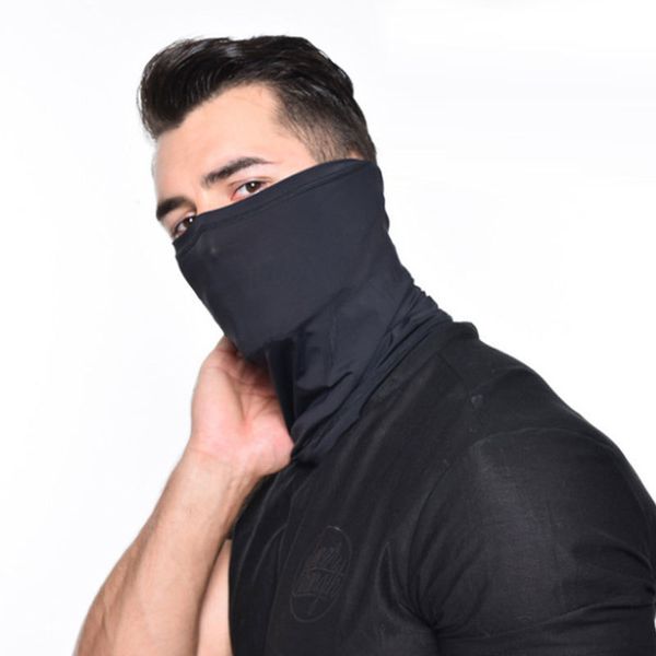 

neck cycling mask summer gaiter face cooling scarf masks dustproof uv protection breathable for hiking running 6colors 3 p2mv3