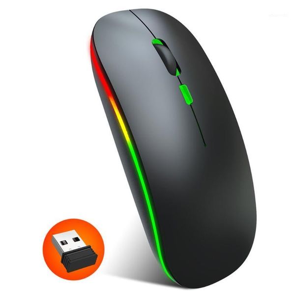 

m40 colorful luminous wireless mouse lapdeskoffice mouse mute ultra-thin 2.4g wireless transmission technology1