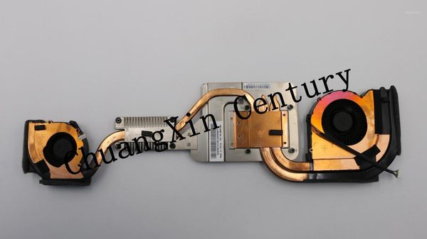 

for new original cooling fan for thinkpad p70 p71 lapmotherboard video card radiator fan double tube1