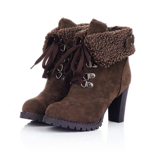 

2020 women winter of cotton non-slip women's boots l9lj, Black