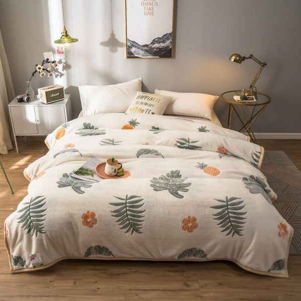 

blankets blanket snowflake wool coral fleece bedspread portable winter drop sk