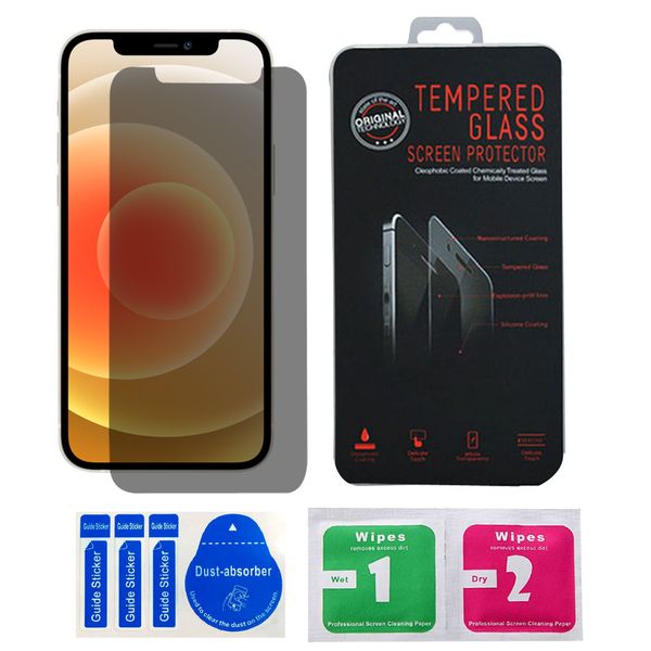 

privacy anti-peeping anti-spy full cover tempered glass screen protector for iphone12 iphone 12 11 pro xr xs max 6 7 8 plus
