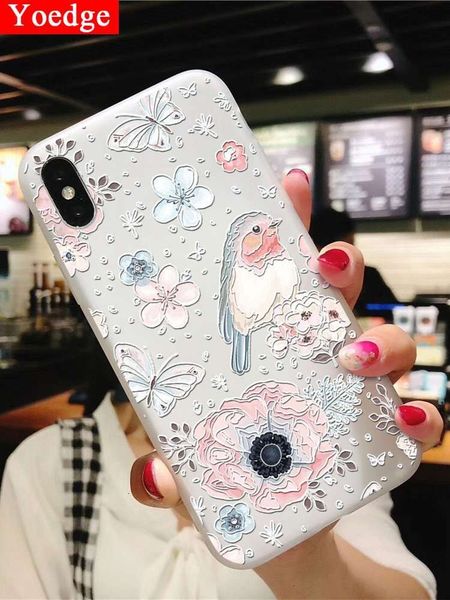 

suitable for samsung galaxy j3 j4 j5 j6 j7 prime a3 a5 a6 a8 a9 a7 s8 s9 s10 + a30 a50 m20 3d flower embossing tpu covervfe1