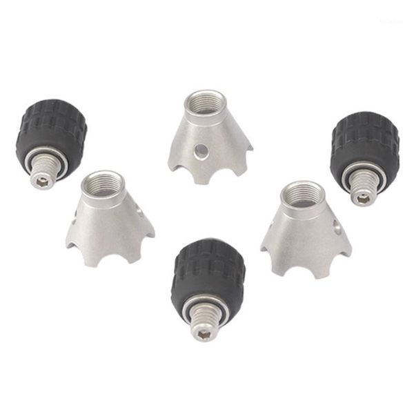 

3/8 inch thread tripod monopod spike wear resistant universal pgraphy wrench stainless steel stable fixed for manfrotto1