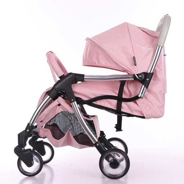 

strollers# baby stroller four-wheeled can sit half-lying infant child pocket umbrella car