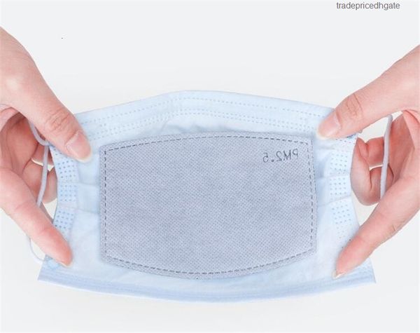 

5 face stock ply replaceable shipin dhl pad with activated activate carbon pm2.5 filter dustproof pm 2.5 s mask t