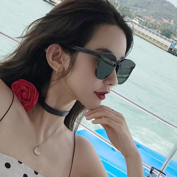 

fashion brand designer sunglasses men vintage women sun glasses mirror retro square male female gm v transparent, White;black