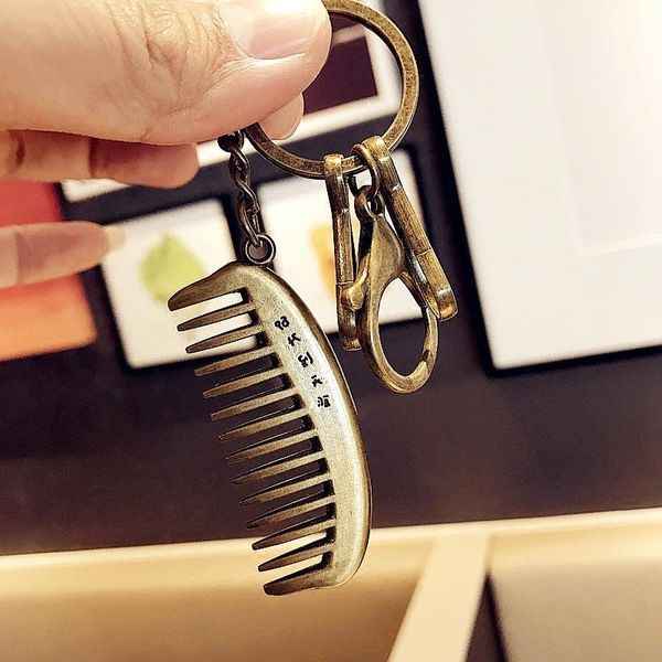 

girl cute cartoon key chain brass santa claus decor women keychain bag pendant charm creative key ring lovers gift jewelry wmttyr