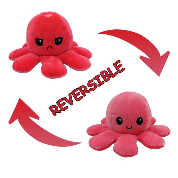 

ocs plush toy stuffed angry happy toys soft cute double sided colorful animal poulpe doll popular child gifts toys h wmtvbw