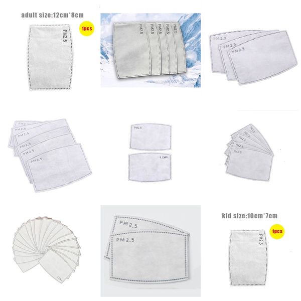 

shipin breath valve stockpm2.5 mouth kids dhl haze breathable mask pad filter anti dust uomg 115cz