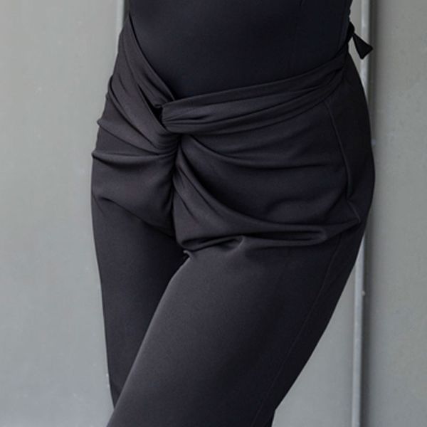 

black latin dance pants for women ballroom practice wear stage costume tap dance wear dancer outfits salsa dance clothes jl2090, Black;red