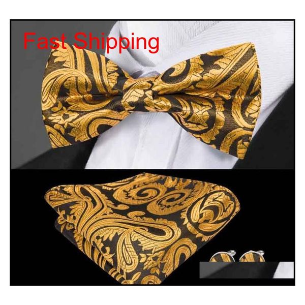 

shipping necktie men's polyester plaid bow tie multicolour casual wedding party show dress lh-712 ap3mn, Black;gray