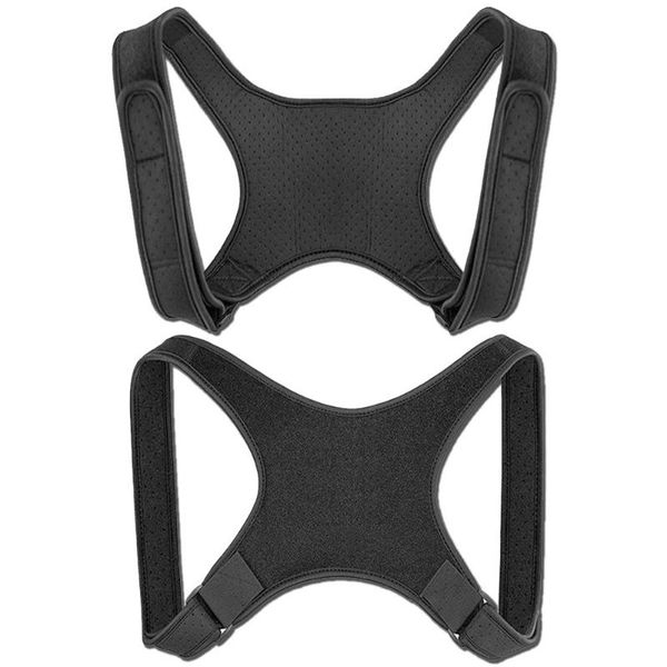 

waist support the postpartum back with correct posture corrector breathable prevent humpback jiaozi correction, Black;gray