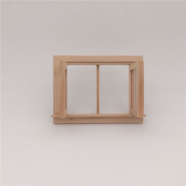 

1: 12dollhouse diy mini door and window accessories small window blank can be colored handmade design crsm