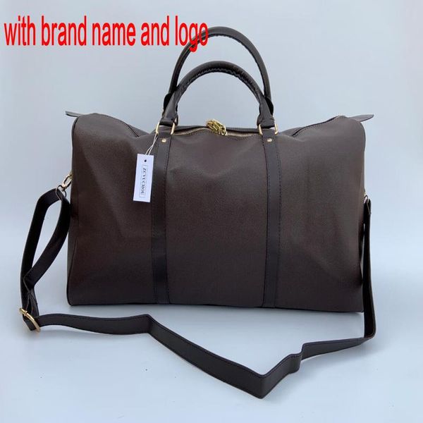 

54cm large women travel bags capacity quality men shoulder duffel bags carry on luggage bottom rivet lock, with lock kok8b qynf