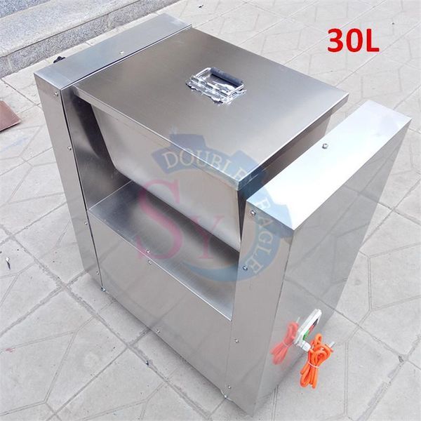 

high efficiency 30l commercial meat blender/dumpling stirring machine/singal stir meat stuffing mixer1