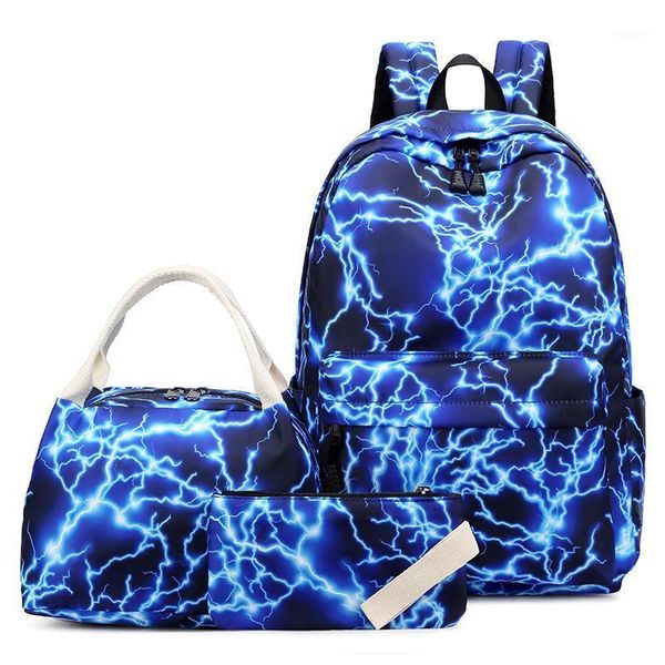 

school bags printing female backpack travel bag for teenage girls ladies rucksack women waterproof set lunch1