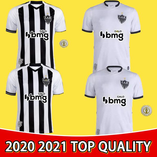 

20 21 brasileiro clube atletico mineiro soccer jersey elias patric chara juani football shirt 2020 2021 camisa de cam, Black;yellow