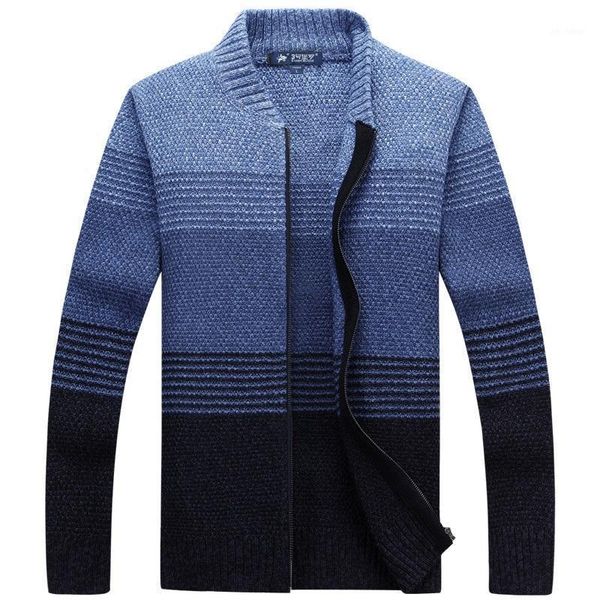

2020 new autumn winter cardigan sweater fashion color splicing sweater men knitwear slim fit pull homme1, White;black