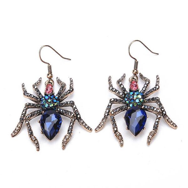

luxury drop fashion spider new for insect women 3d animal dangle earrings jewelry europe and america