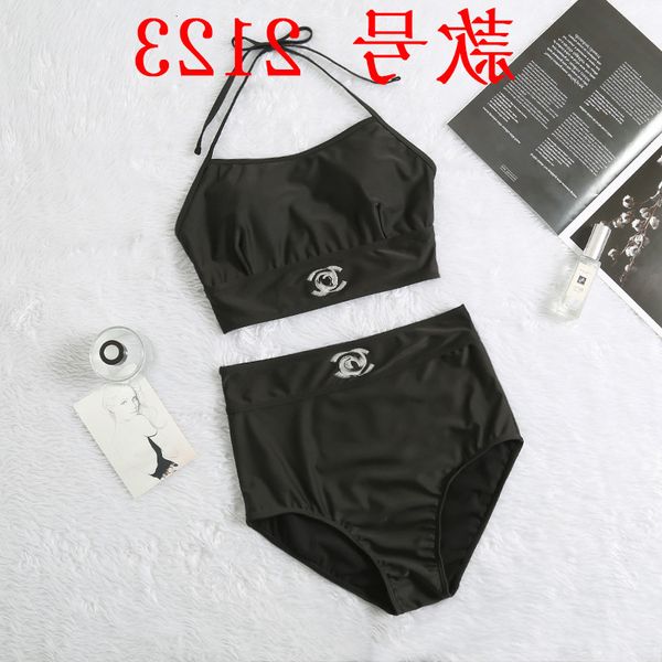 

women's split high waist swimsuit bikini