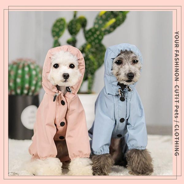 

dog apparel raincoat rain coat clothes for dogs and cats large