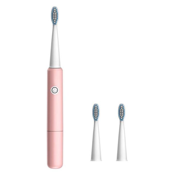 

smart electric toothbrush ht306 macaron color soft automatic 360 degree three brush heads usb oral toothpaste