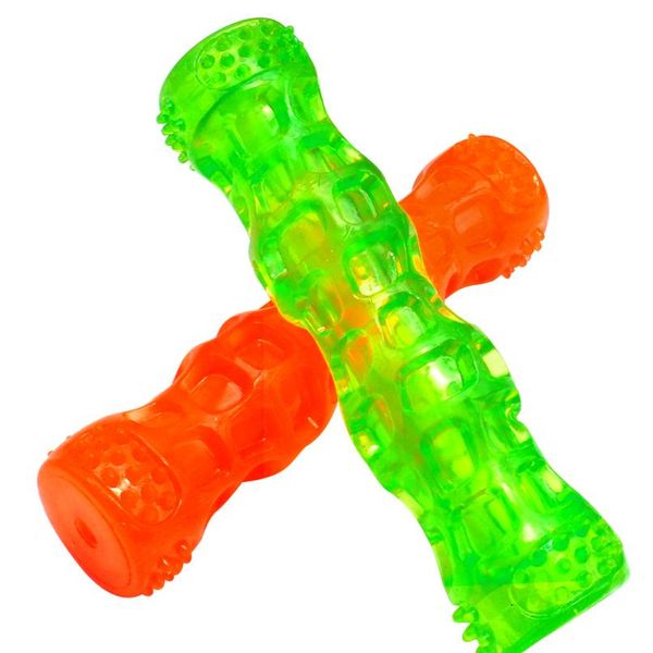 

durable dog toys interactive cotton rope pet puppy dog toy chew ball squeaky bite resistant toys for small large dogs jlltar