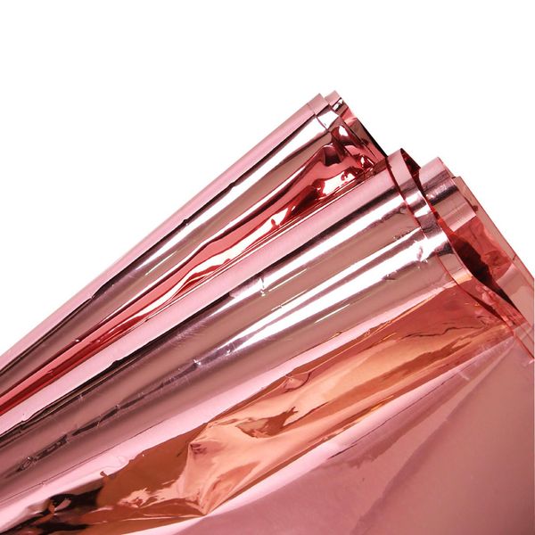 

1pcs aluminum foil glitter bling rectangular tablecloth rose gold table cover for home birthday wedding christmas party supply wmtylf