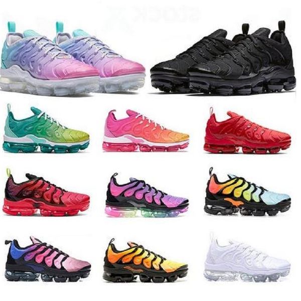 

plus big size 13 tn women mens running trainers sports sneakers pink black triple white hornets active runners shoes