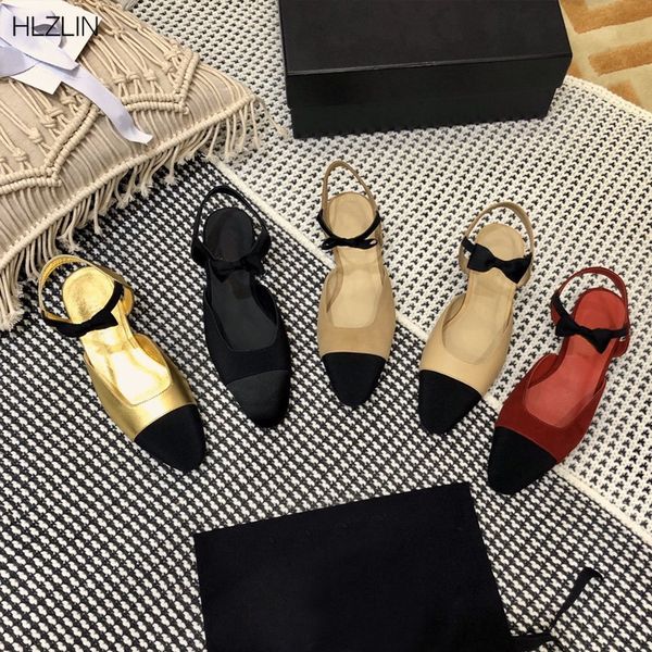 

women's fairy bowknot sandals pointed toe flats patchwork leather ankle strap elegant female prom shoes q1215, Black;white