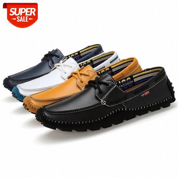 

men's driving shoes fashion casual men real leather shoes handmade soft breathable moccasins slipe on flats men's loafers #ss5g