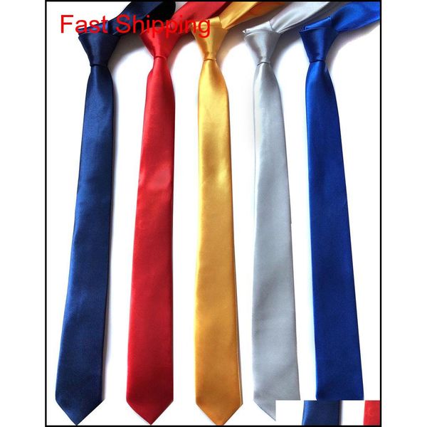 

145*5cm mens neck tie 35 colors man paisley neckties solid classic business tie casual wedding ties ship hjmgj, Blue;purple