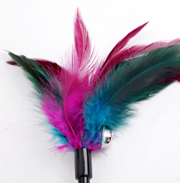 

feather spring cat playing kitten suck toys 30pcs/lot