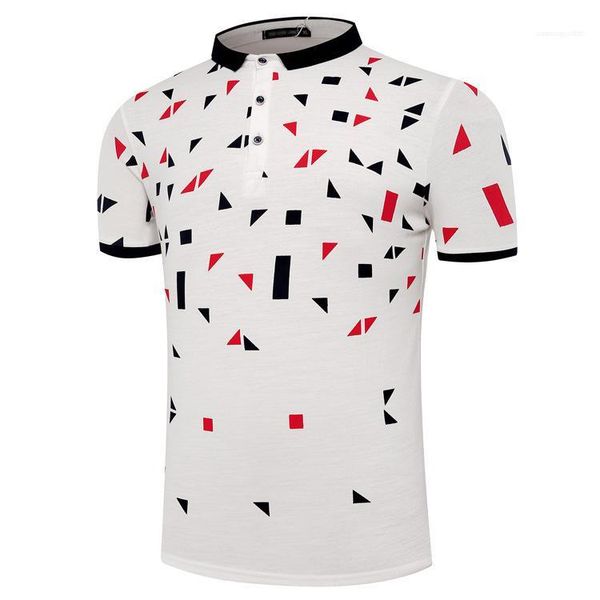 

sleeved button clothes mens polos summer new 2019 fashion polo shirts short, White;black