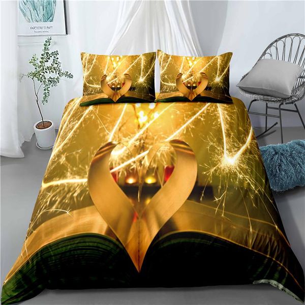 

bedding sets love romantic duvet cover sets,couples wedding room sets,microfiber bed pillowcase,bedroom decor home