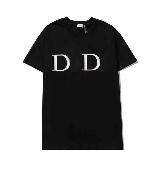 

men's t-shirts shirts short-sleeved t for men and women, pure cotton embroidered letterwork, size s-xxl, black, white red 0001 mxqz, White;black
