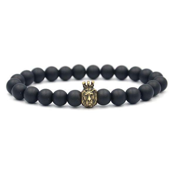 

junwei природный камень сплав лев браслет мужские браслет punk стиль фитнес спорт подарки для мужчин bbyjfr bdehome